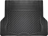 OxGord WeatherShield HD Rubber Trunk Cargo Liner Floor Mat, Trim-to-Fit for Car, SUV, Van, Trucks Black