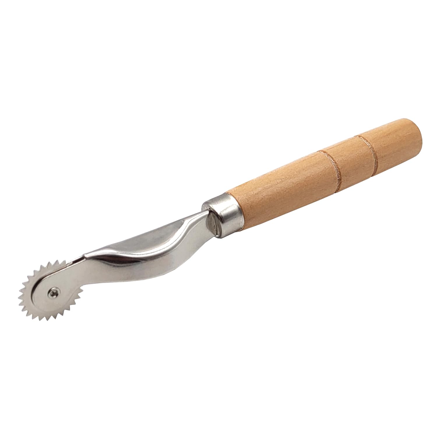 Leddy Living Tailor's Sprocket Wheel for Tracing Fabric, Sewing Marker with Wooden Handle and Stainless Steel Wheel Tracing Tracing for Sewing Cross Stitch Stitch Stitch Marker