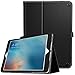 New iPad 9.7 inch 2018/2017 Case, Ztotop Premium PU Leather Smart Cover with Wallet & Credit Card Slot Stand Cover for Apple iPad Air 1 2, Black (Auto Wake/Sleep)