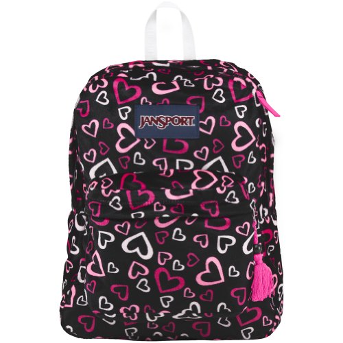 Jansport high stakes backpack - pink tulip lots of love…
