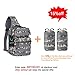 G4Free Tactical Sling Bag Backpack Military Rover Shoulder Sling Pack Molle EDC Small Crossbody Chest Pack