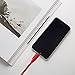 Ulimag Lightning Cable 3Pack 6FT Nylon Braided Certified iPhone Cable - USB Cord Charging Charger for Apple iPhone 7, 7 Plus, 6, 6s, 6+, 5, 5c, 5s, SE, iPad, iPod Nano, iPod Touch - (Red)