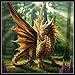 TiTCool 5D Diamond Painting Kit, Dragon 30X30CM Drill Rhinestone Pasted Craft DIY Home Decorative