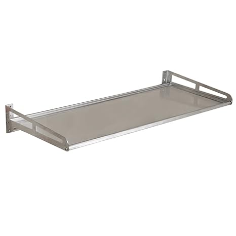 Regaq Küchenregal/an der Wand befestigte Küchen-Speicher-Gestell / 304 Edelstahl-Küchenregal/Küchen-Geräte Speicher-Lager (größe : 20 * 60CM)