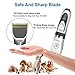 YIDON Dog Clippers, Dog Grooming kit Cordless Adjustable Pet Clippers Dog Hair Trimmer Rechargeable Dog Shears Pet Grooming Professional Hair Clipper Low Noise for Small Large Dogs,Cats,All Pets