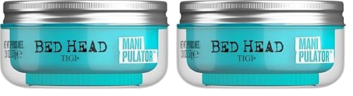 Bed Head by TIGI | Manipulator Texturising Putty | Professional Strong Hold Styling Product | Short & Medium Hair | 57g x 2