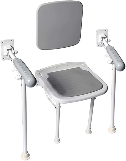 Amazon Com Qqxx Shower Seat Set Of 4 Wall Mounted Foldable