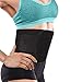 Waist Belt Trainer Hot Thermal Neoprene Burn Fat Exercise Slimming Body Shaper Strap Weight Loss Trimmer Adjustable for Men and Women, Black.