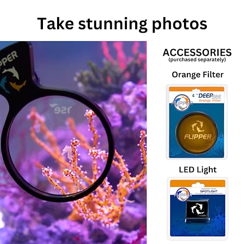 FL!PPER DeepSee Aquarium Magnifier Viewer Fish Tank