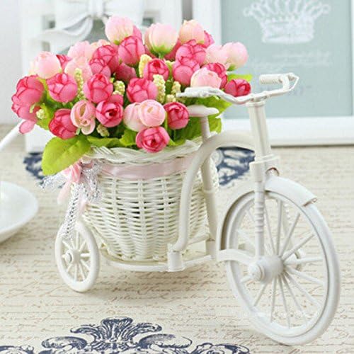 triciclo con flores