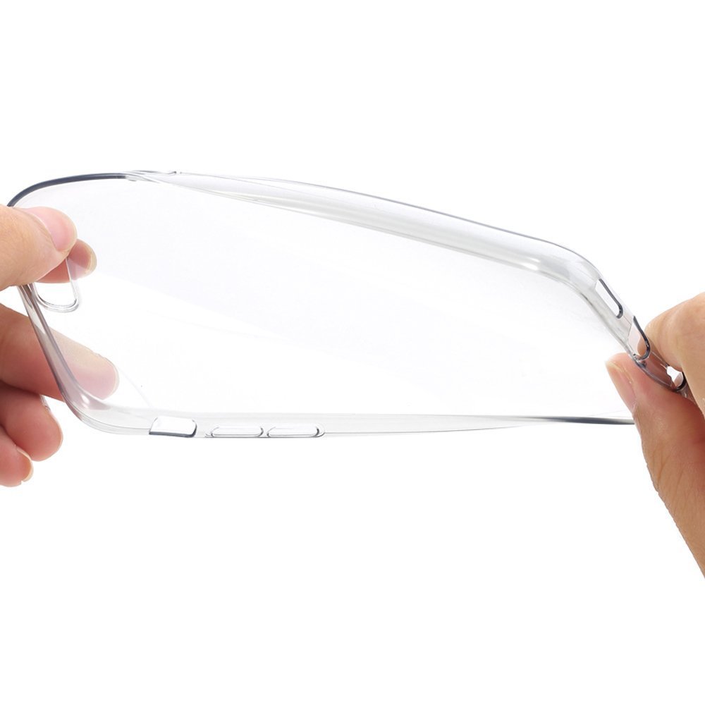 IPhone 7 plus case IPhone 8 plus case Slim crystal clear silicone cover Transparent Premium TPU Soft Rubber Silicone Durable shock Bumper waterproof protective [Support Wireless Charging]