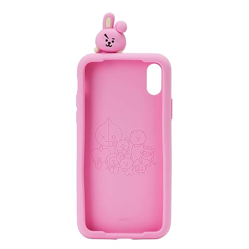 BT21 Cooky Character Slim Fit Silicone Cell Phone Case Cover - Main Image