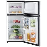 Magic Chef 4.3 cu. ft. Mini Refrigerator in Stainless Steel by