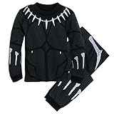 Marvel Black Panther Costume PJ Pals Set for Boys Size 4 Multi
