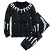 Marvel Black Panther Costume PJ Pals Set for Boys Size 4 Multi