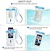FRiEQ Waterproof Case for Outdoor Activities - Waterproof Bag/Pouch for Smartphones - IPX8 Certified to 100 Feet (Blue)
