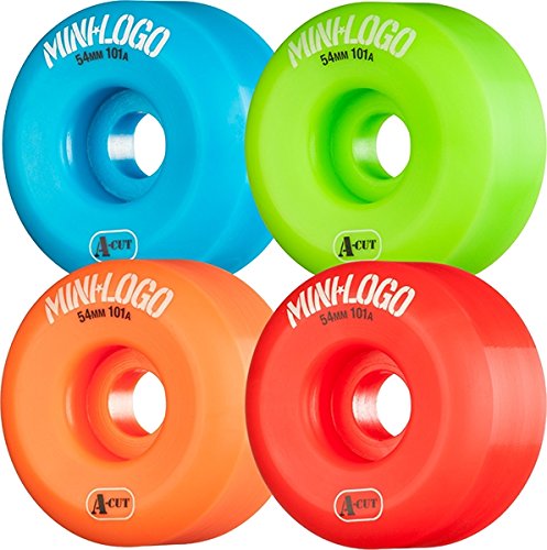 Mini Logo A-Cut Green / Red / Blue / Orange Skateboard Wheel
