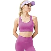 gyprprer Women's 100% Merino Wool Sports Bra,Wireless Racerback Sports Vest for Hiking, Yoga & Outdoor Activities