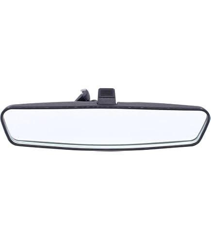 AUXITO Suction Cup Rear View Mirror For Jeep Wrangler CJ YJ TJ JK (1976-2012) - 9.5x2.4 Inches