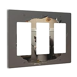 Decorative Light Switch Cover Plate Mouse Sitting
