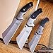 Buckshot Knives Cleaver Combo 3 PC Black Set 8