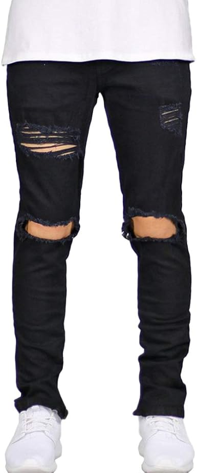 pants with knee holes