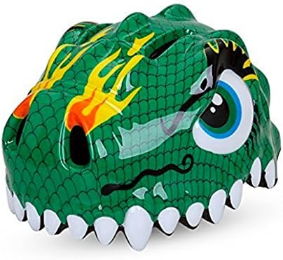 Popo Rabbit Dinosaur Green Multi-sport Kid Helmet Comfortable Adjustable Skateboard Outdoor Sports Child Children Kid Kids Boys Girls Bike Bicycle Cycle Cycling Helmet