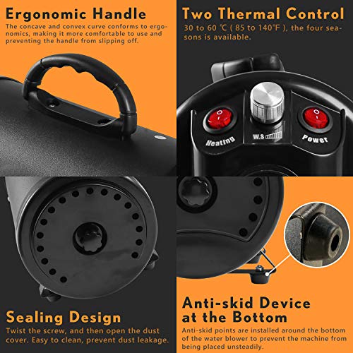 PETNF Upgraded Dog Dryer,Quick Grooming Dryer Blower Professional,Noise