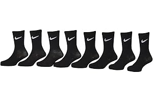 Nike Toddler Boy's Lightweight Sport Crew Socks 8-Pairs