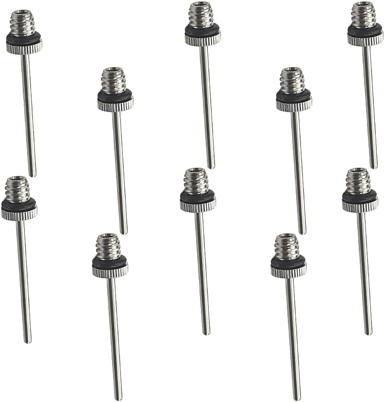 Lmyzcbzl Ball Pump Needles 10 Pcs Inflating Needles for Sports Balls