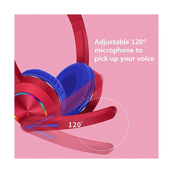 Cat-Ear-LED-Light-Up-Bluetooth-Headsets-with-MicNoise-Cancelling-Wireless-Headphones-Hands-Free-Headset-for-Children-Boys-Girls-Light-Blue Kids Headphones,Cat Ear LED Light Up Bluetooth Headsets with Mic,Noise Cancelling Wireless Headphones Hands Free Headset…