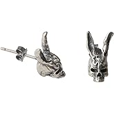 Novelty Cool 925 Sterling Silver Artistic Animal Earrings Studs for Women Man