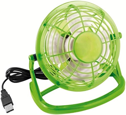 ATAR Computer USB Cooling Fan,Ultra Quiet Plastic USB Mini Desktop Fan for Laptop,PC,Computer,Notebook fo Home and Office (Green)