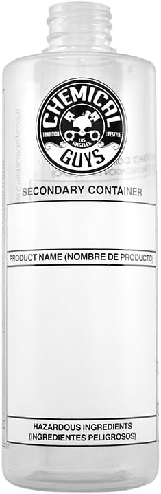 Chemical Guys ACC151 Secondary Container Dilution Bottle with Heavy Duty Sprayer, 16 oz., 1 Pack: Automotive
