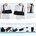 Yosoo Arm Sling - Dislocated Shoulder Sling for Broken Arm Immobilizer Wrist Elbow Support - Ergonomic, Lightweight, Breathable Mesh, Neoprene Padded Strap - Suits Both Men & Women, One Size (Adult)