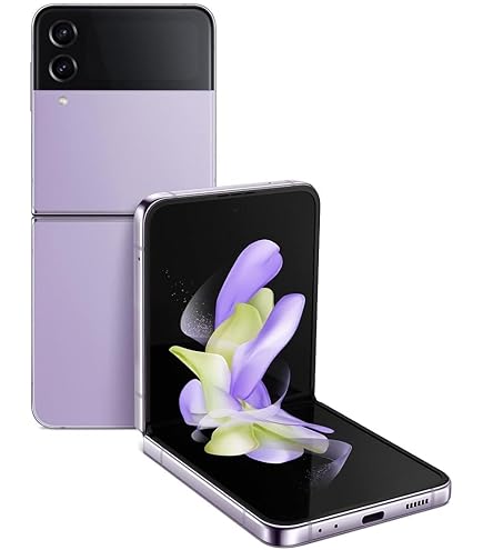Amazon.com: SAMSUNG Galaxy Z Flip4 256GB Bora Purple Factory