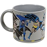 Batman Through the Years Coffee Mug - DC Comics Officially Licensed - From Golden Age to The Dark Night - Comes in a Fun Gift Box