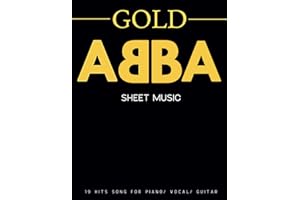 ABBA Sheet Music: A Collection of 19 Songs From The Gold Album( Piano/ Vocal/ Guitar)