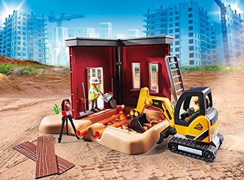 PLAYMOBIL City Action 70443 Construction: Small Excavator with Movable Bucket, with rotating attachment and fixable excavator arm, Toy for Children Ages 5+ – Bild 7