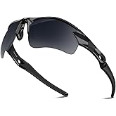Rosemal Polarized Sunglasses for Men Women Running Sunglasses Sports Cycling Driving Fishing Baseball Golf TAC UV400 TR90