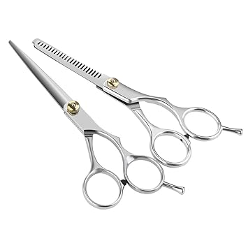 Amazon Com 2pcs Salon Professional Barber Hair Cutting Thinning