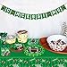 Football Super Bowl Party Supplies Set Game Day Accessory Football Themed Value Pack Including Concession Stand Banner, Plate, Cups, Napkins, Plastic Table Cloth Tailgate Party Supplies Touchdown Sunday or NFL Party Supplies Serves 20