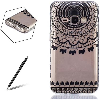 Feeltech Samsung Galaxy J1 (2016) SM - J120F Case Silicone Bumper Scratch-Resistant Cover Fit [Wind Chime] Ultra Slim Thin Clear Soft Gel TPU Protective for Samsung Galaxy J1 (2016) SM -J120F