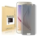 Samsung Galaxy S6 Edge Screen Protector, Rockxdays [Privacy Full Screen Coverage Tempered Glass] Premium Ultra Thin High-Response Touch Screen Protector for Samsung Galaxy S6 Edge