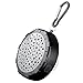 Splashproof Shower Speaker Outdoor Wireless Portable Waterproof IPX6 Bluetooth Speaker With Suction Cup and Hanging Loop -Black