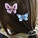 LOCOLO 18Pcs Baby Girl Hair Clips Butterfly Hair Clips Toddlers Infants Kids Hair Butterfly Snap Clips Barrettes for Women Girl and Infant