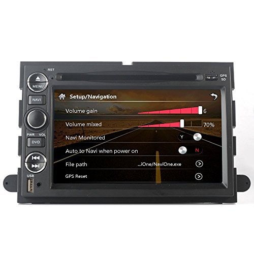 Buy Indash Car Stereo Radio Head Unit GPS Navigation DVD Player for