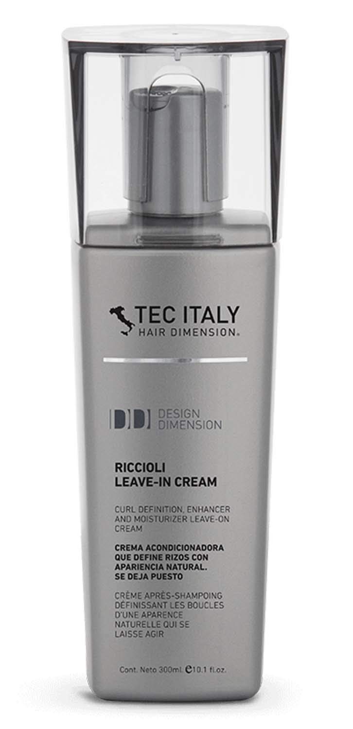 Tec Italy Riccioli Leave In Cream Curl Definition Enhancer & Moisturizer - 300ml