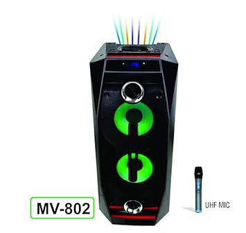 laser portable trolley speaker