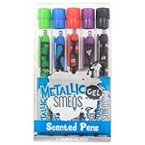 Scentco Metallic Gel Smens 5-pack of Scented Pens